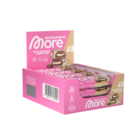 More Protein Satisbites White Chocolate Coffee Lover