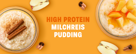 High Protein Milchreis Pudding
