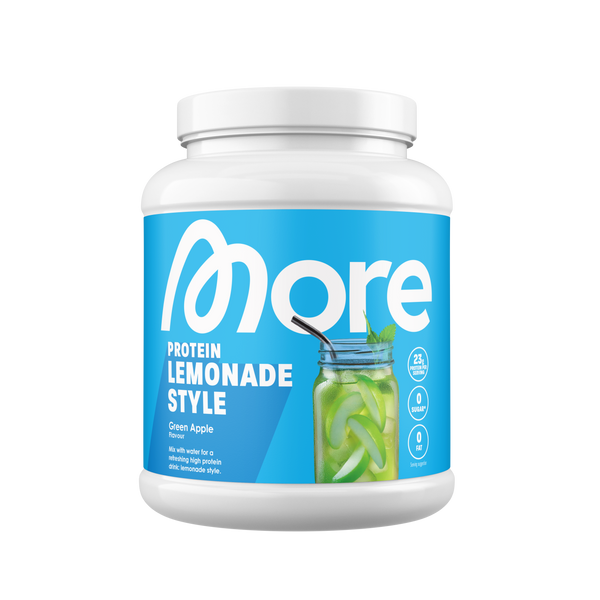 More Clear Protein · Lemonade Style Green Apple