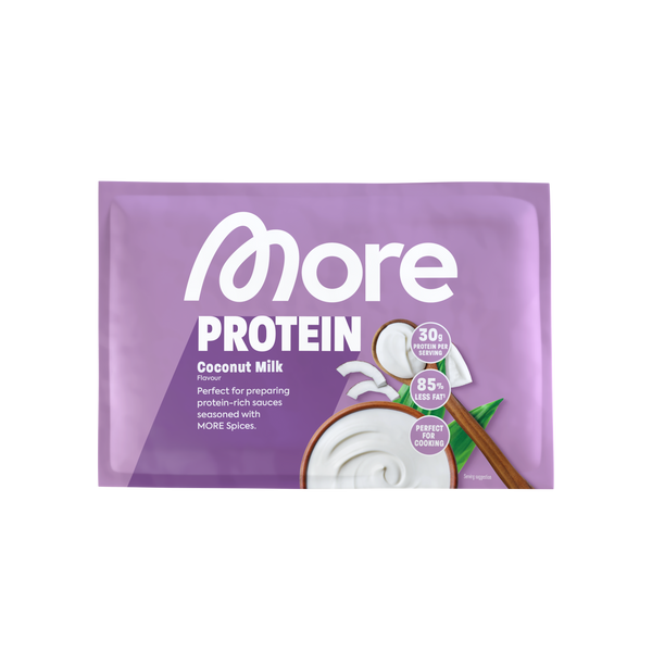 More Saucen & Back Protein · Coconut Milk