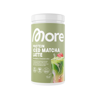 More Protein Iced Matcha Latte