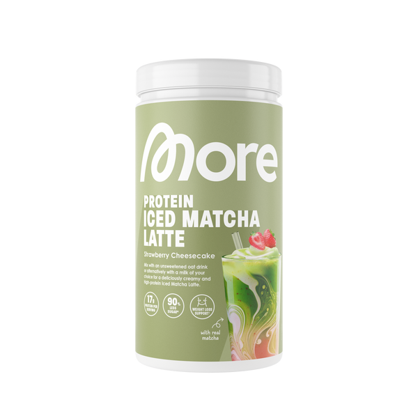 More Protein Iced Matcha Latte